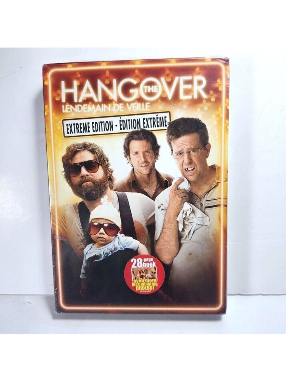 The Hangover DVD Extreme Edition with 28 Page Book 2009 Bonus Unrated Trailer